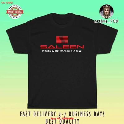 Saleen Automotive Car Logo Mens T Shirt American Size Vintage Washed Stylish Top For Everyday Wear Streetwear Breathable