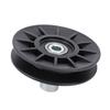 Mower Idler Pulley Replacement V Groove Deck Belt Pulley Replace OEM 407287 532407287 for YTH2454