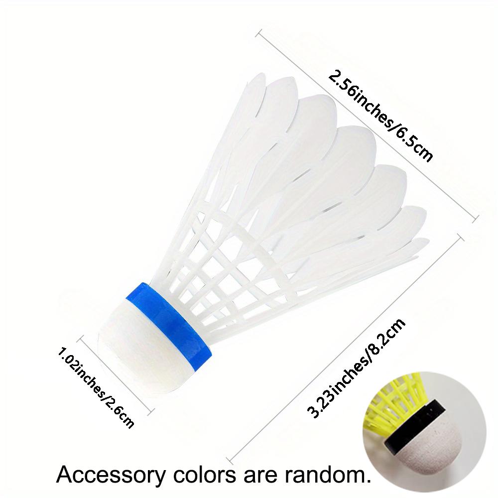 12 Stück Nylon Badminton, Langlebig, Speziell für Wettkampf und Training entwickelt, Outdoor- und Indoor-Übungs-Badminton