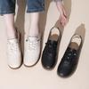 Leather shoes, new spring soft-soled single shoes, comfortable and not tired, mid-foot shoes