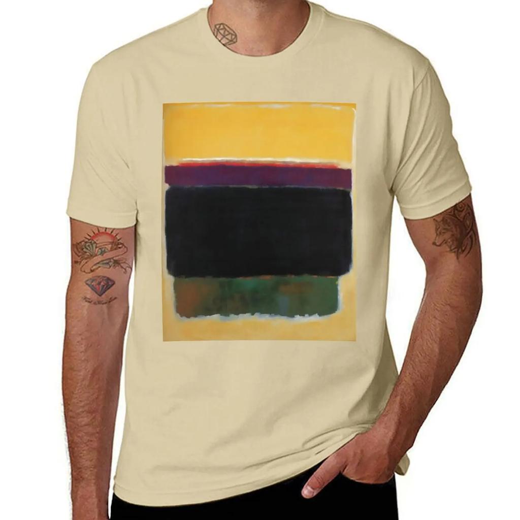 Mark Rothko TShirt animal prinfor boys basketball graphic tees cute clothes designer shirts sweat shirts men