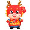 Dragon 2024 Year Mascot Plush Toy Chinese Stuffed Animals Doll Decoration Room