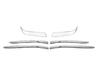 Porsche Macan Center Grille & Headlight Eyebrow Trim Modification Kit