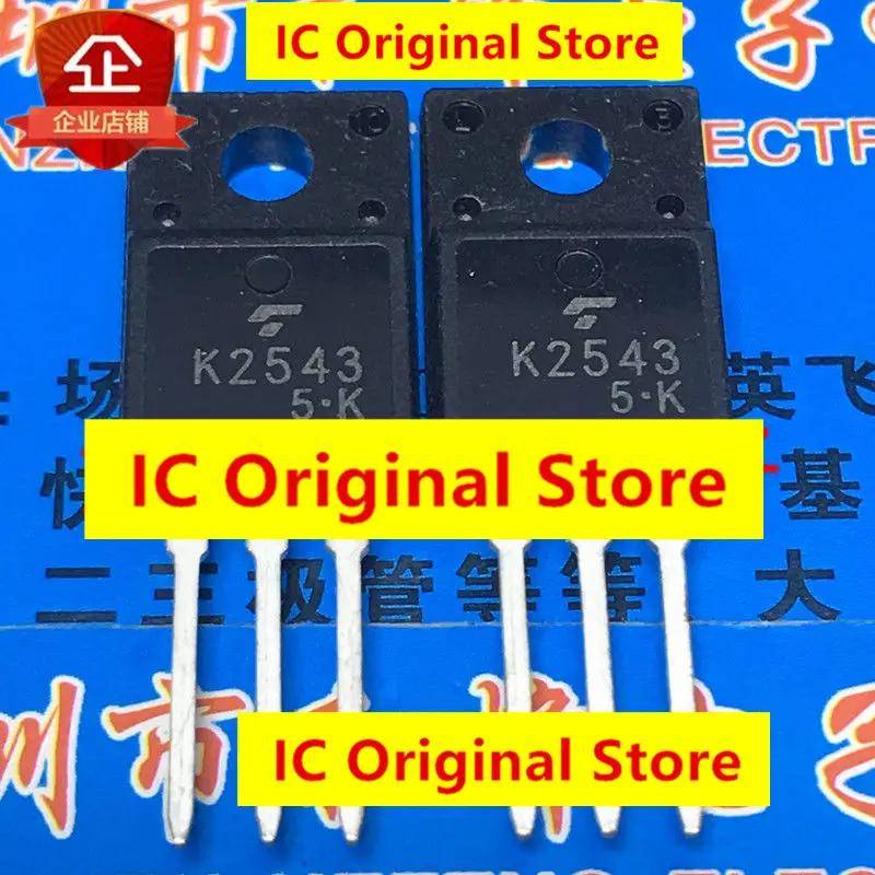 10pcs 2SK2543 New Import TO-220F 500V 8A 2543 Electronic Components Integrated Block MOS Field Effect Tube K2543
