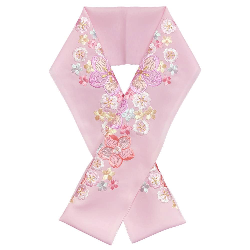 [Kyoto Kimono Yuzen] Half-collar, Japanese clothing, kimono, coming-of-age ceremony, furisode, graduation ceremony, hakama, nagajuban, Siluelly,