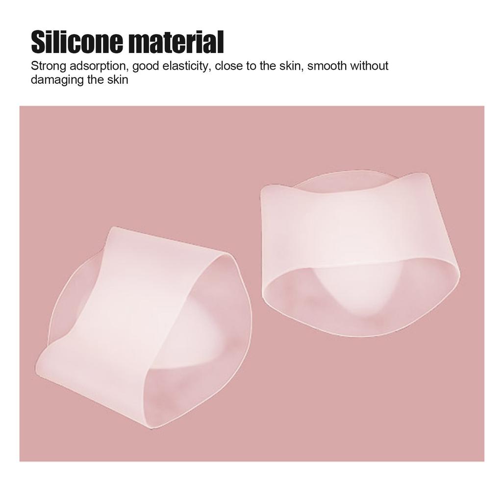 2 Pairs Arch Support Silicone Insole Elastic Shoe Pad Washable Arch Support Sleeves