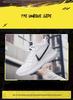 Men's Trendy 8CM Height-Increasing Striped Sports Shoes, Korean Style with Thick Soles and Mid-Top Design.