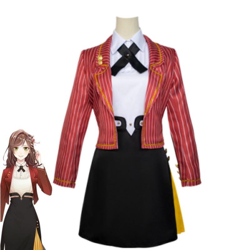 Game Of Tears Themis Heroine Rose Cosplay Costume Lawyeress Working Uniform Suit