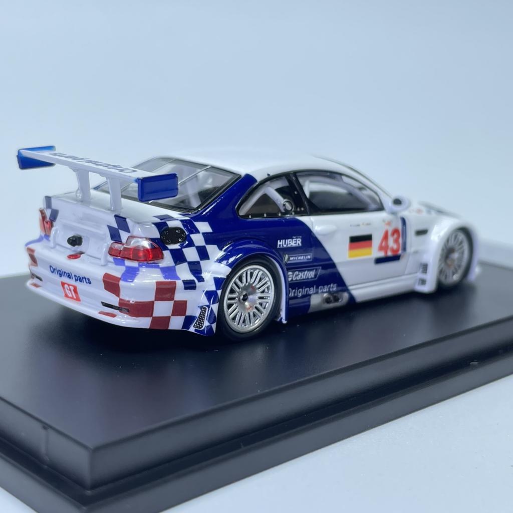 DCM 1:64 M3 GTR E46 Alloy Car Diecasts & Toy Vehicles Car Model Miniature Scale Model Car For Children