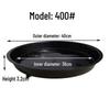 Thickened Round Plastic Flower Pot Water Tray - Large Draining Base for Succulents & Golden Pothos.