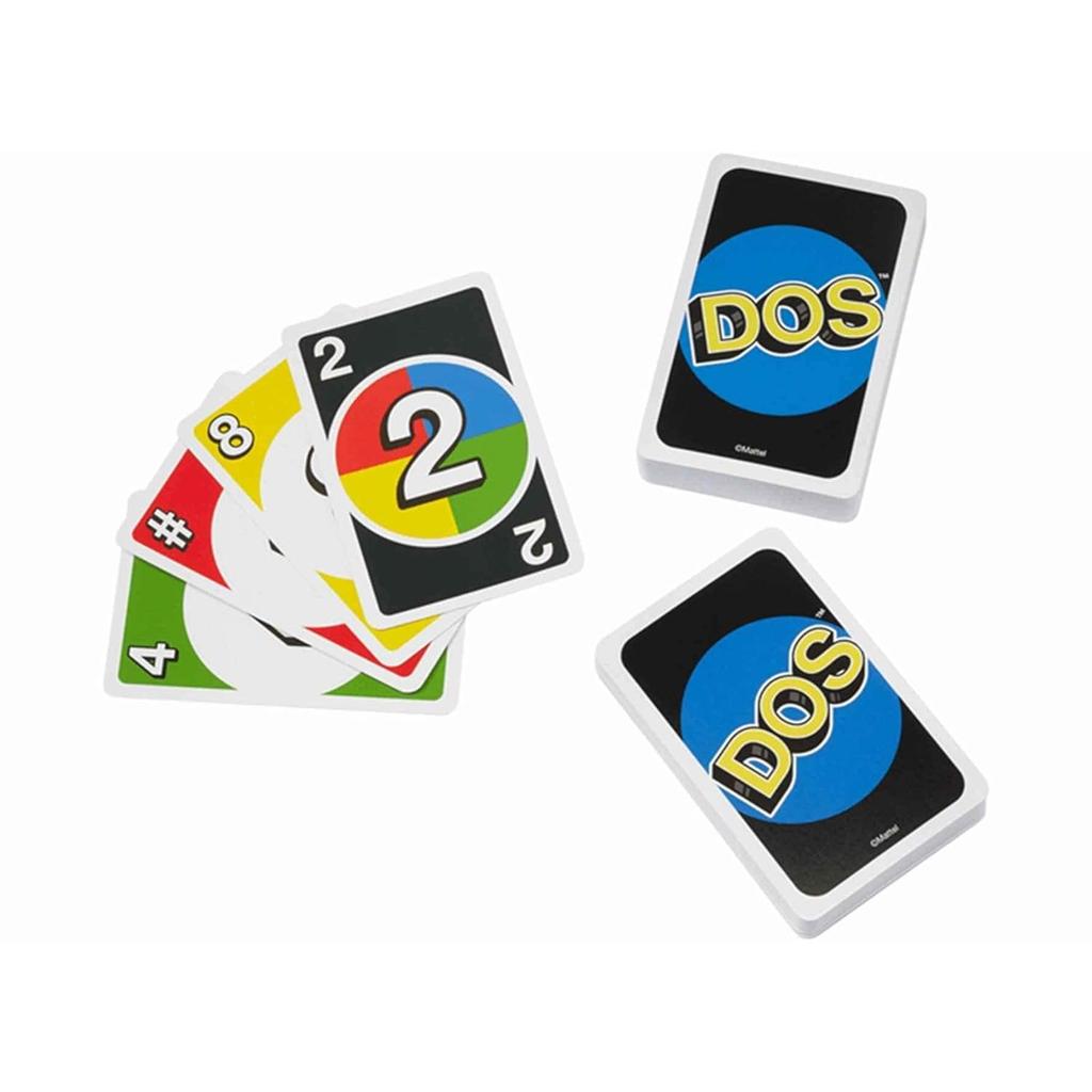 Mattel Skipbo Card Flip, Doss, Game, 3-Pack Combo.