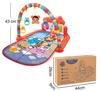 Ginnasio Attività per Bambini Tappetino Gioco Struttura Musicale Tastiera Pianoforte per Bambini Struttura Fitness per Neonati Tappeto Educativo per Gattonare Giocattolo Regali per Bambini