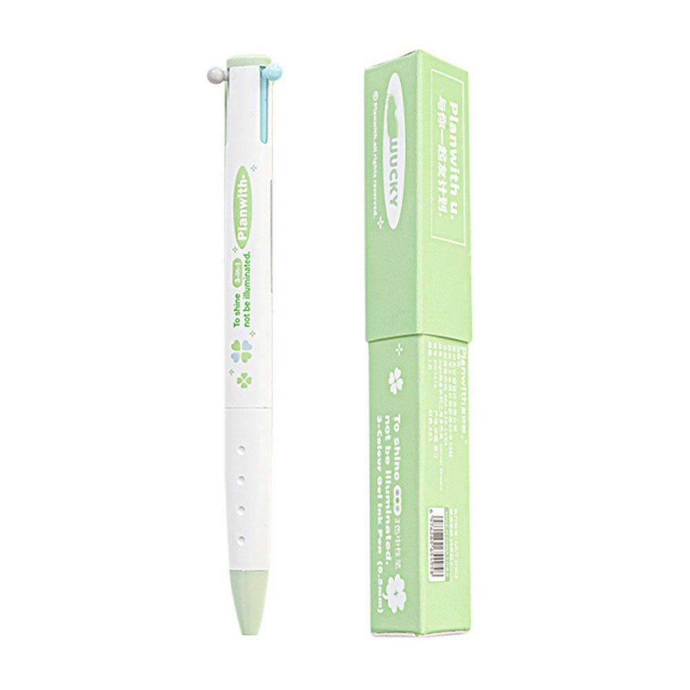 

Швидковисихаюча багатокольорова ручка трикутна студентська канцелярія нові гелеві ручки преси