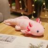 23/45cm Nuevo Peluche de Tritón Salamandra Muñeca Axolotl Linda Almohadas Suaves Rellenas Multicolor Vibrante Colgante Llavero Cojín para Habitación Sofá Regalo
