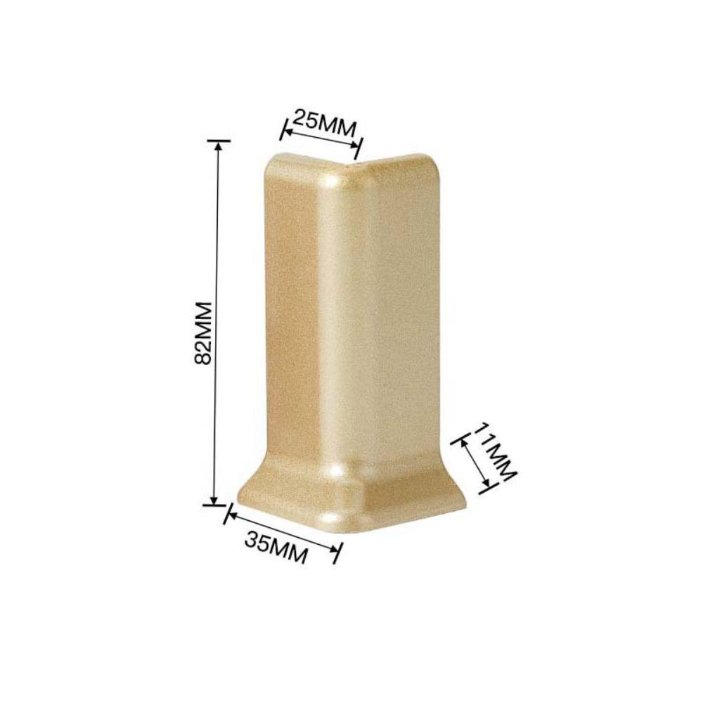 Self Adhesive Wall Base Moulding Trim 82MM Height Skirting Board Wall Corner Decor