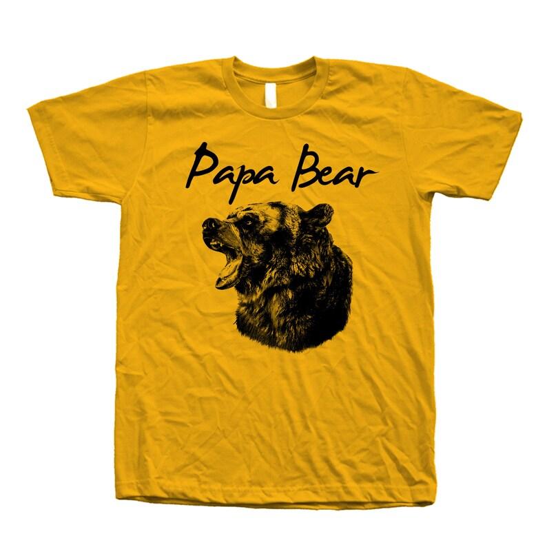 Hot Sale Papa Bear Graphic Print T-shirt Men Women Summer New Tee Streetwear Hip Hop Harajuku Y2K Fashion Loose Casual Cotton Oversized Top