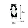 Sunlemon Knee Cat Sleeping Calico 22 X 14 X 47 Plush Cute Soundly, Cat, Cm, Toy, Animal, Cat, White, Black, P-1283