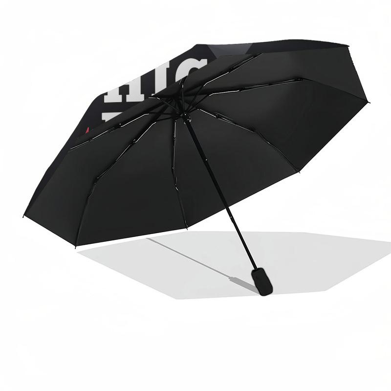 1 Stück Chicago Bulls Automatischer Persönlichkeits-Regenschirm | Tragbarer Faltbarer 8-Rippen Manuell Öffnender, Süßes Halloween- & Weihnachtsgeschenk für Draußen, Lässiges Accessoire,