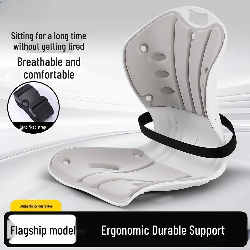 Ergonomic Lumbar Support Cushion for Office, Car, and Breastfeeding - Alleviates Fatigue and Promotes Posture Correction