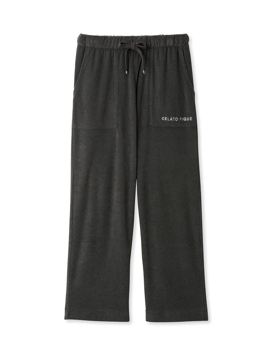 

Длинные брюки UNISEX с ворсом в рубчик PUCP232294 DGRY [Gelato Pique]