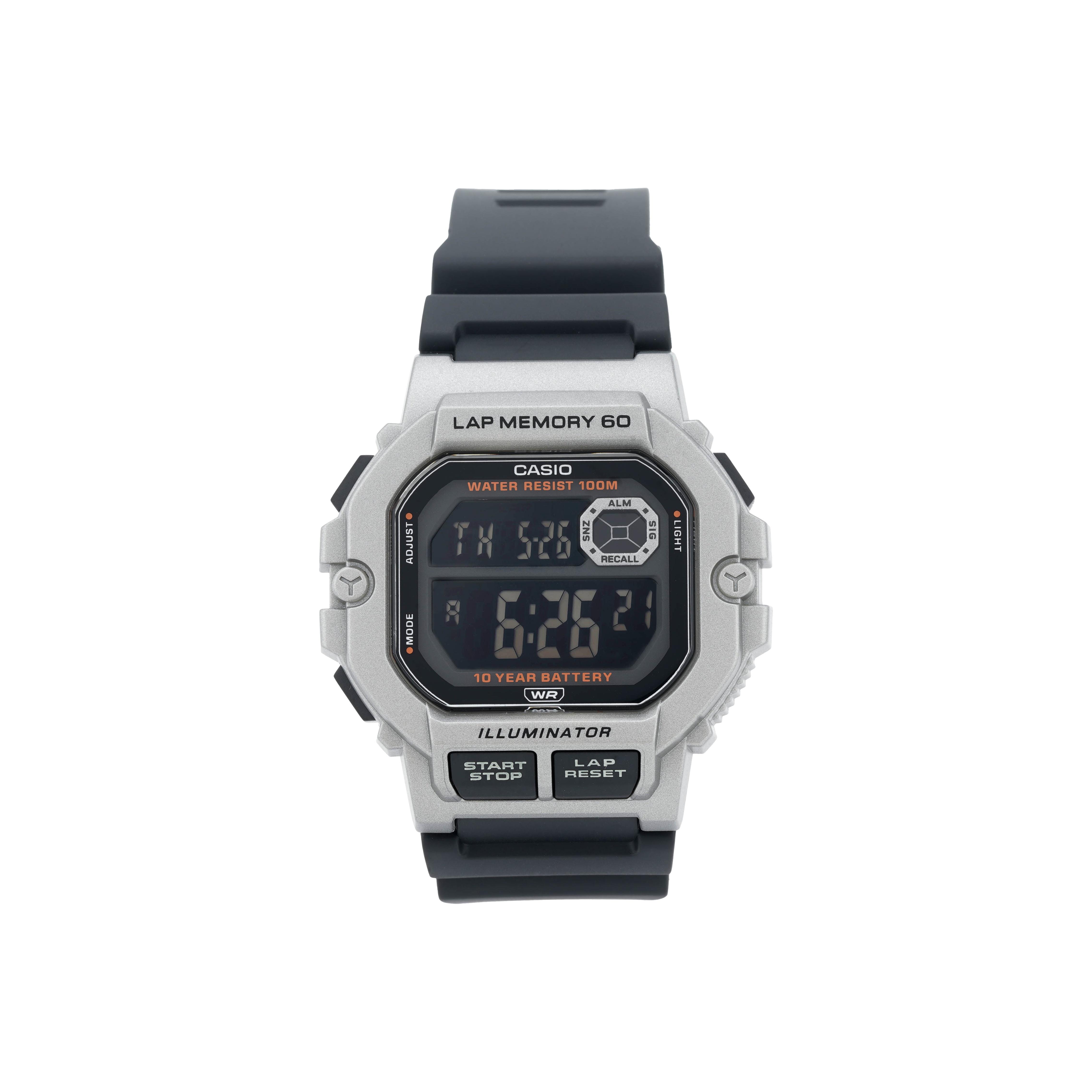CASIO Unisex DIGITAL Series Watch WS-1400H-1BVD Regular Watch Box