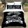 Guzi motorcycle printed Beding Sets exquisite bed suplies set duvet cover bed comforter set beding set luxury birthday gift