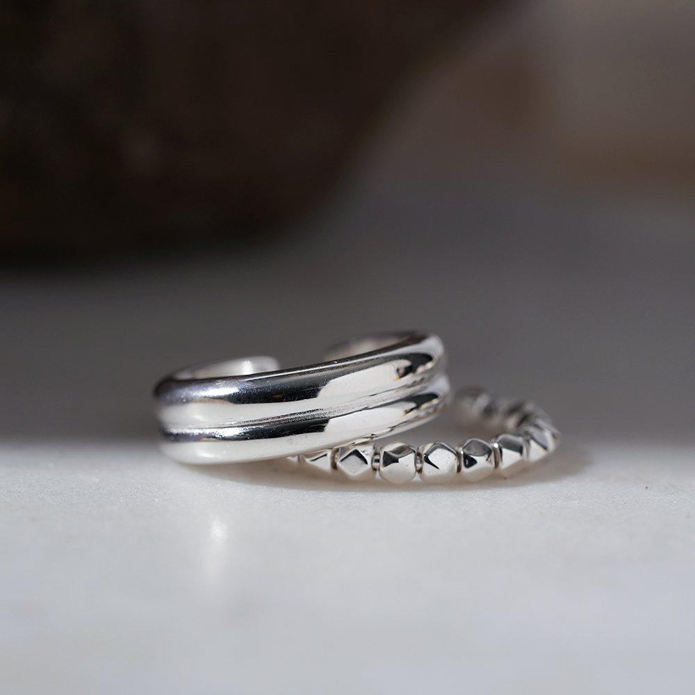 925 Silver Twig Bold Ring W