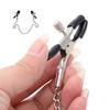 Women Nipple Clamps Tools Stainless Steel Metal Chain Nipple Clips Labia Clamp Slave Bondage BDSM Adult Games Couples Sex