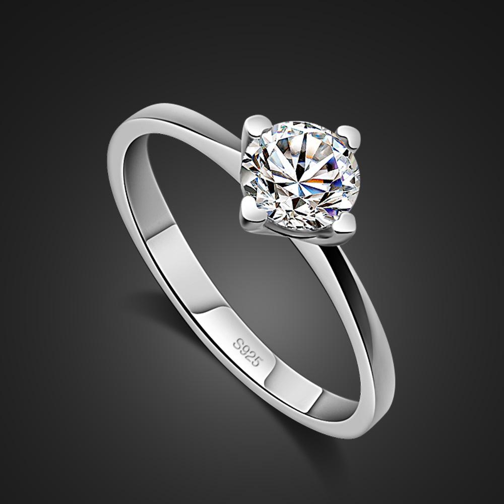 

White Gold Plated Zircon Ring Korean Women S Crown Bow Ring 8 белого золота