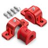 BEVINSEE Rear Suspension Stabilizer Bar Bushings Kit Aluminium & Polyurethane For Toyota 4Runner 2010-2024, FJ cruiser 2010-2014