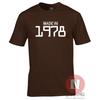 Made In 1978 TShirt Birthday Celebration Funny Party Gift Present Teeshirt
