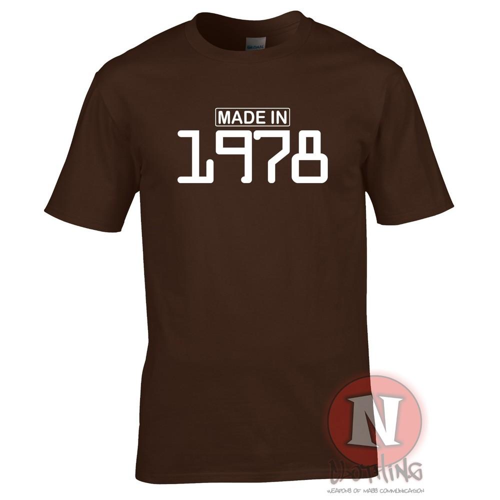 Made In 1978 TShirt Birthday Celebration Funny Party Gift Present Teeshirt