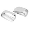 Pair Chrome Mirror Cover Silver Side Door Rearview Mirror Cap Housing Waterproof Heat Resistant for CRV 2003 2004 2005