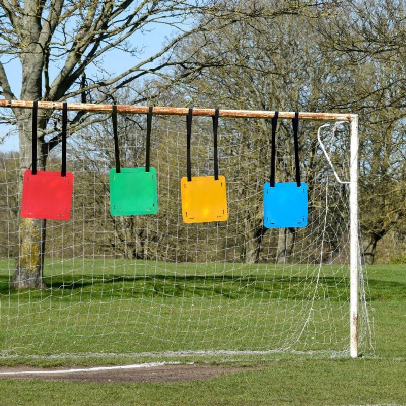 Football Training Targets Discs Football Goal Agility Targets Disc With Strap for Accurate Training
