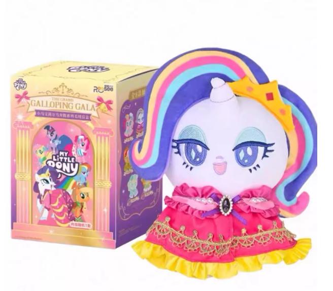 Hot Genuine My Little Pony The Grand Galloping Gala Series Plush Dolls Blind Box Trendy Surprise Stuffed Pendents Surprise Gift