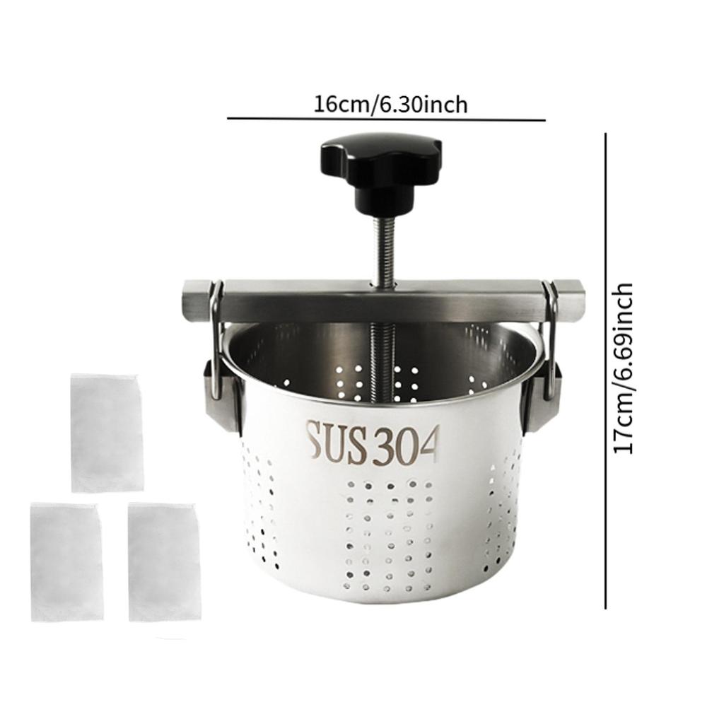 Vegetable Stuffing Squeezer Dumpling Filling Press Manual Juicer for Home Cider Making Kitchen Dehydration Tool Water Drainer