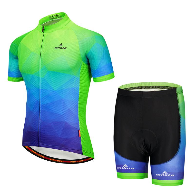 Summer Cycling Clothing Set, Breathable Suit for Mountain Biking, Triathlon,2026 Summer Breathable Cycling Suit Set