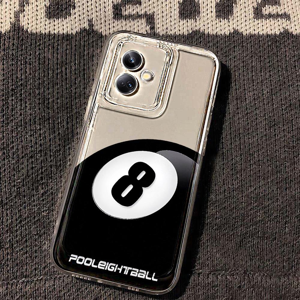 

OPPO A96/A57/Find X5/K9 Case: Black Soft Shell with 8 Air Holes - Anti-Fall Protection