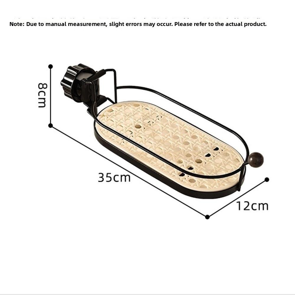 Adjustable Direction Faucet Sponge Rack ABS Drain Storage Holder New Faucet Soap Rack  Kitchen Sink