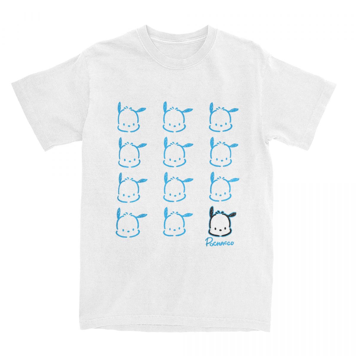 

Pochacco Real T Shirt Casual Versatile Men Women Short Sleeve Cotton Oversized Stylish Streetwear Funny Vintage Cute Unisex Tops 2XL
