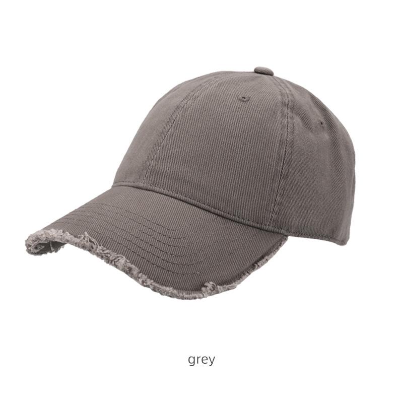 

Солнцезащитная шляпа из чистого хлопка с бахромой и вышивкой для весны серый