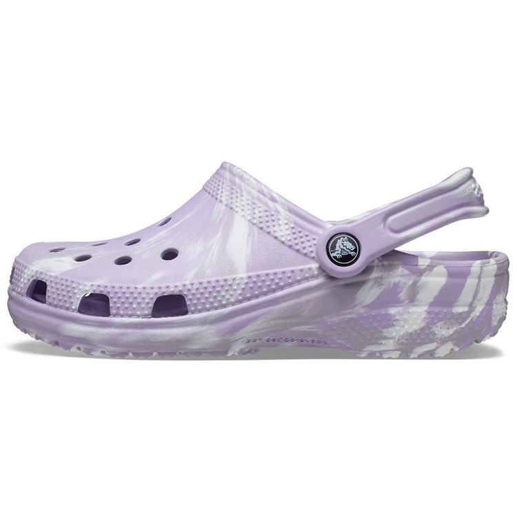 Crocs Classic Clog Fashion Round Toe Hole Shoes Unisex clogs Purple 206867-5PT 36-37