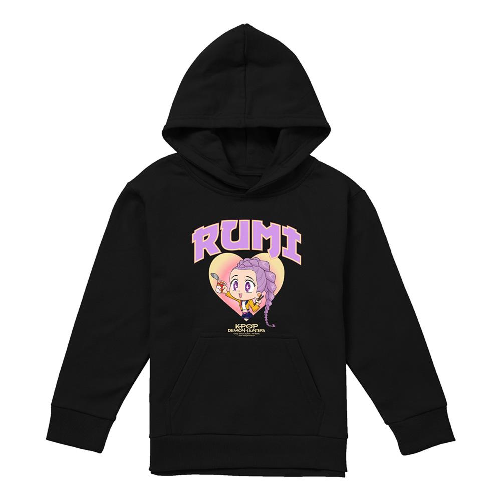 K-Pop Demon Hunters Childrens/Kids Huntrix Rumi Collegic Pullover Hoodie