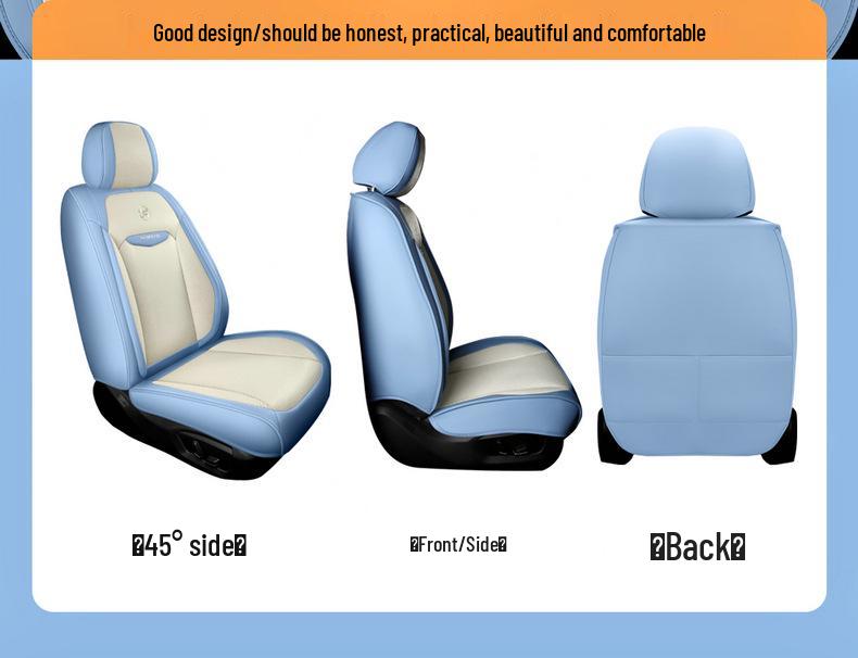 Universal Full Coverage Car Seat Cover for Civic Bora Lavida Sagitar - Four Seasons Ice Rattan Cushion