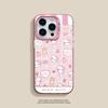 Applicable to Apple 11/11 mobile phone case 11promax matte domestic Huawei oppo Redmi colored silver doll Kitty