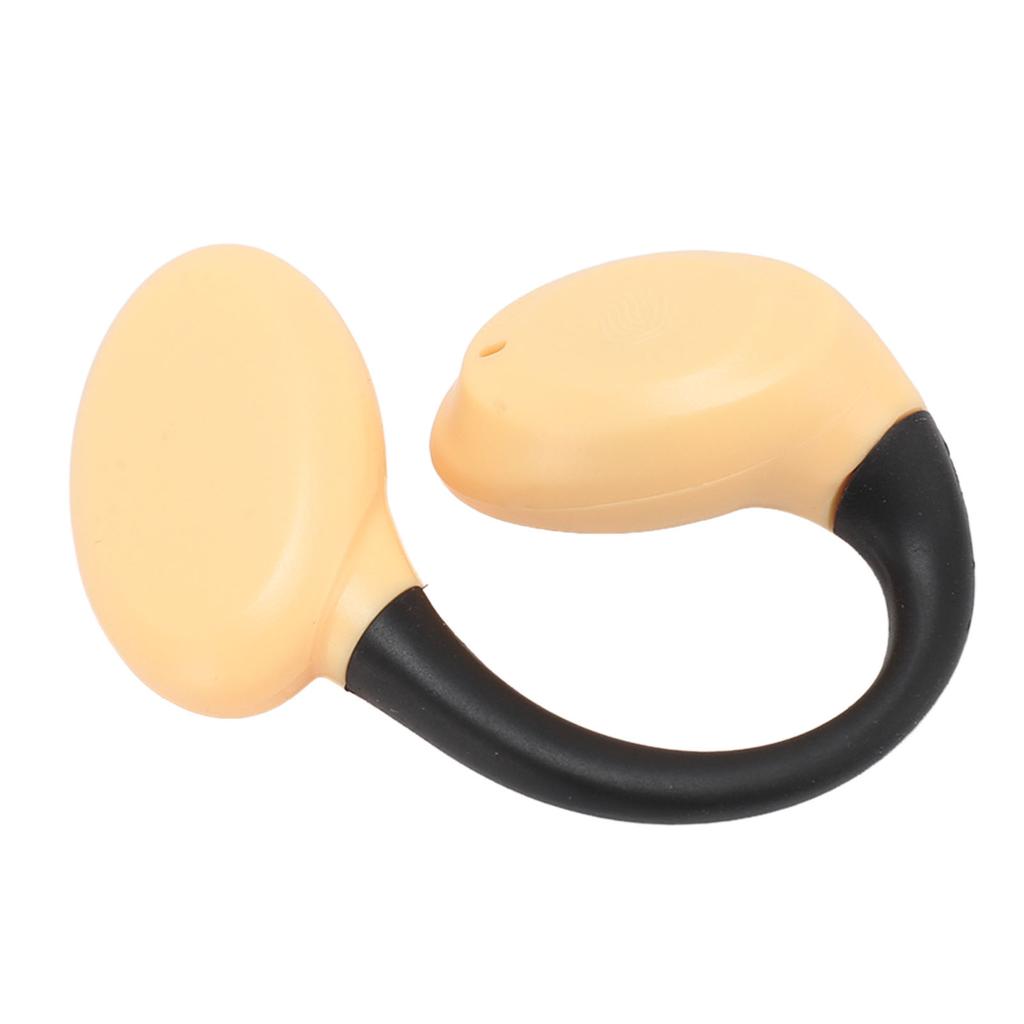 Single Bluetooth 5.3 Earbud Wireless Open Ear Earbud 16 Hours Playing Time Sport Earphone for