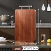 ZISIZ Wenge Wood Double-Sided Cutting Board