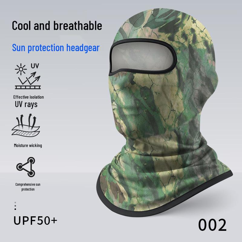 Grenzüberschreitender Gesichts- und Halsschutz-Pullover Eisseide Motorradmaske