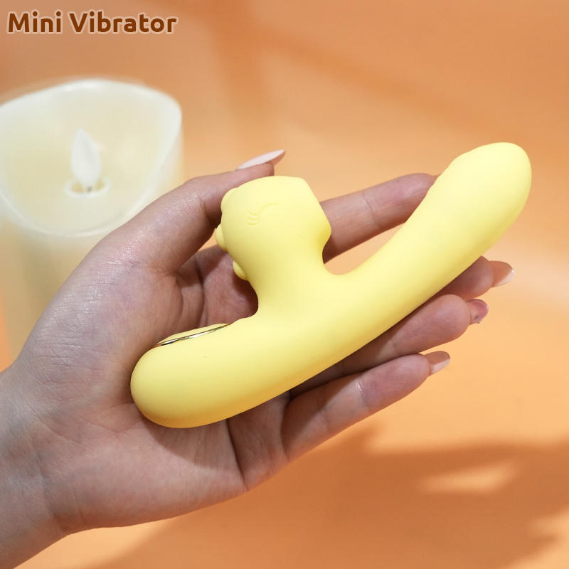 Vibrator with Heating Constant Temperature and Sucking Functions A Female Adult Sex Vibrator Wrap Suck and Strong Vibration