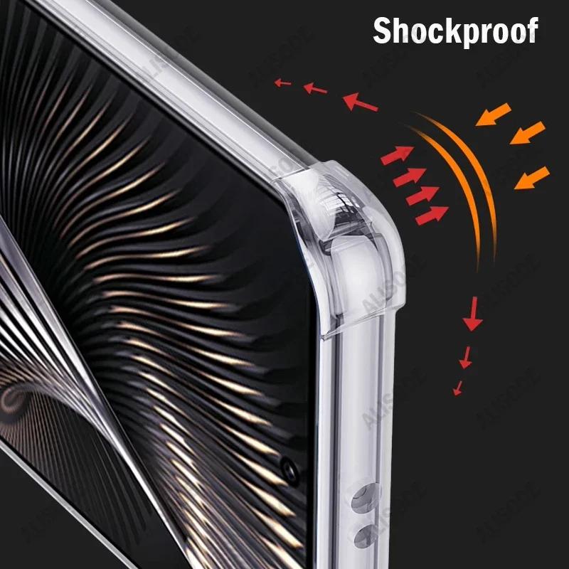 Průhledný TPU kryt pro Xiaomi 17 Ultra Pouzdro Čtyři rohy HD Průhledný Nárazuvzdorný Ochranný kryt na telefon Fundas Capa Coque